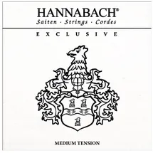 Hannabach Klassikgitarrensaiten Exclusive Serie Medium Tension - 3er Bass Satz - EXCL7MT