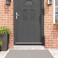 VidaXL Selbstklebende Türbürstendichtungen 2 pcs Silber 100 cm