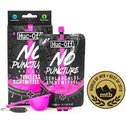 Muc-Off Muc Off No Puncture Hassle Kit 140ml Dichtungsmittel Kit ONE SIZE pink
