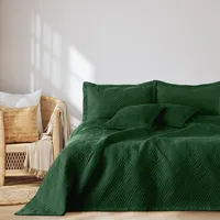 AmeliaHome Tagesdecke 260x280 cm Bettüberwürf zweiseitig Ultrasonic Steppung Polyester