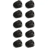Wenko Bürstenkopf Ersatz Schwarz 10er Set