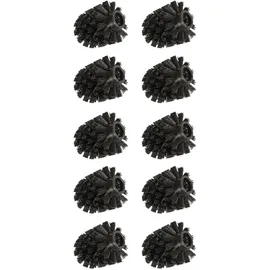 Wenko Bürstenkopf Ersatz Schwarz 10er Set