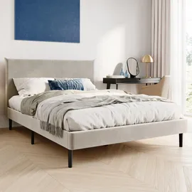 home collective Polsterbett 140 x 200 cm Beige