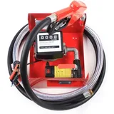 Senderpick - Selbstansaugende Dieselpumpe 12 v Heizölpumpe 175 w 50 l/min, Elektrische Heizölpumpe, Automatikpistole, 4 m Schlauch, Zähler