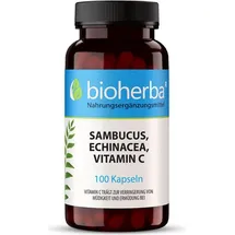 Bioherba Sambucus Echinacea Vitamin C Kapseln 100 St.