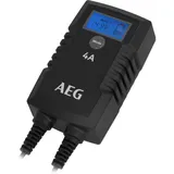 AEG Automotive Mikroprozessor-Ladegerät für Auto Batterie LD 4.0, 4 Ampere für 6/12 V, 12V 2A 4A