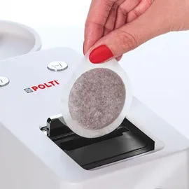 Polti Coffea S15W Kapselmaschine Silber/Weiß
