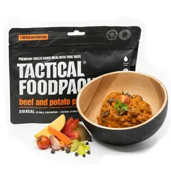 Tactical Foodpack Hauptmahlzeit Rindfleisch-Kartoffeleintopf Big Portion