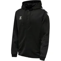 hummel Core XK Poly Zip Hood Sweat - Schwarz M