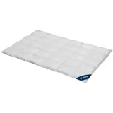 casimum Comfort Daunendecke Ganzjahresdecke 135x200 cm, Bettdecke alle Jahreszeiten aus 60% Daunen und 40% Federn, Allergiker geeignet (Nomite), Made in Germany, Downpass