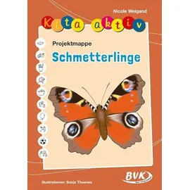 Bvk Buch Verlag Kempen Kita aktiv Projektmappe Schmetterlinge