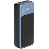 RivaCase® Rivacase, Powerbank 30000mAh 65W 4x USB-C/A & LCD Display, Schwarz