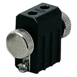 Paulmann Seil-Zubehör, Lampenhalter, 12 V Weiß oder Schwarz