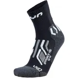 Uyn Trekking Approach Mid Wandersocken Black/Grey 39-41