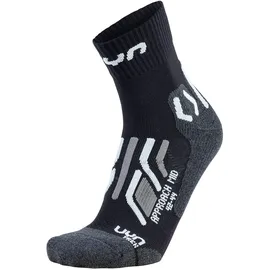 Uyn Trekking Approach Mid Wandersocken Black/Grey 39-41