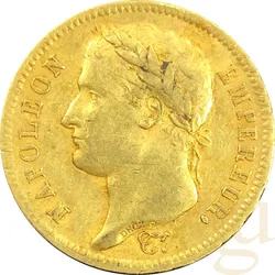 40 Francs Goldmünze Frankreich Napoleon I