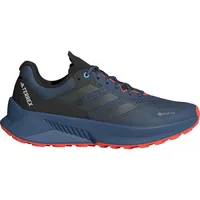 Adidas Terrex Soulstride Flow Gore-Tex Trailrunning-Schuh Wonder Steel / Grey Six / Semi Impact Orange 42 2/3