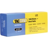 TACWISE 0396 Stauchkopfnägel Brad Typ 18G / 25 mm, Verzinkt, 5000 Stück