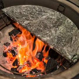 Kamado Joe Classic Joe Speckstein halbrund