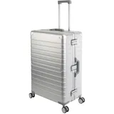 TRAVELHOUSE Oslo 4-Rollen 75 cm / 102 l silber/rot/grau/schwarz