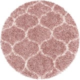 Ayyildiz Teppiche Hochflor-Teppich SALSA 3201, ROSE, 80 cm