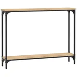 vidaXL Konsolentisch Sonoma-Eiche 100x22,5x75 cm Holzwerkstoff Modell 1