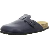 Natural sense Clogs Tieffußbett Habana für Herren, blau, 36 EU