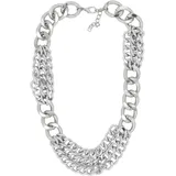 COLLEZIONE ALESSANDRO Kette mit Anhänger Edgy Glam Silber