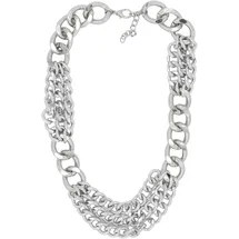 COLLEZIONE ALESSANDRO Kette mit Anhänger Edgy Glam Silber