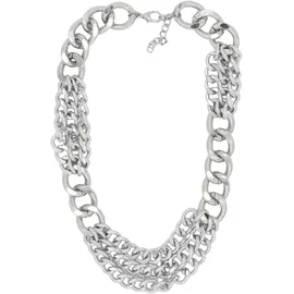 COLLEZIONE ALESSANDRO Kette mit Anhänger Edgy Glam Silber