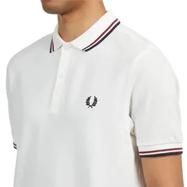 Fred Perry M3600 Polo Twin Tipped weiß M