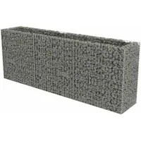 deluke Gabionen Hochbeet ROON 270 x 50 x 100 cm