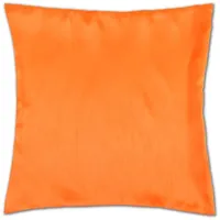 BestLivings Kissenhüllen 50x50 Alessia orange - möhre mit Füllung