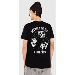 A Lost Cause Recycle Or Die T-Shirt black Gr. M