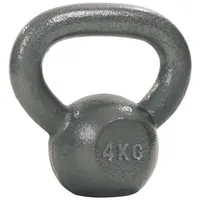 Sport-Thieme Kettlebell Hammerschlag. lackiert. Grau Gewichtheben Unisex Grau Sport-Thieme