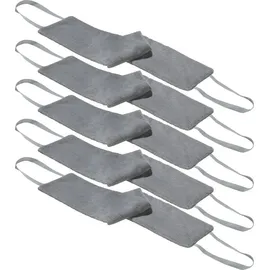 Erwin Müller Waschgurt 5er-Pack in grau | Gr.: onesize