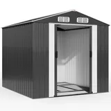 Gardebruk Metallgerätehaus 3,12 x 2,57 m anthrazit