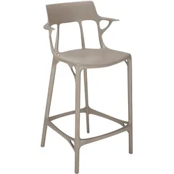Kartell A.I. Barhocker recyceltes Material - Grau