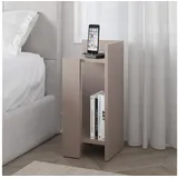Decortie Nachtschrank Elos 27 x 25 x 60 cm Beige