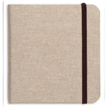 Clairefontaine Reisealbum Goldine Leinen, 32 Blatt 180g, - Natur 96102C