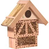 Dobar Großes Insektenhotel Monschau 37,5 cm x 15 cm x 38,5 cm Kiefer
