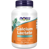 NOW Foods Calcium Lactate Tabletten 250 St.