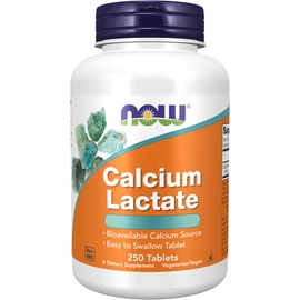 NOW Foods Calcium Lactate Tabletten 250 St.