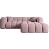 altdecor Ecksofa Rosa, Textil, 5-Sitzer, L-Form Corner Sofa Bett Eckcouch Couch Wohnlandschaft Cauchsofa OLEA-L1 - Couches, Wohnlandschaften, Ecksofas