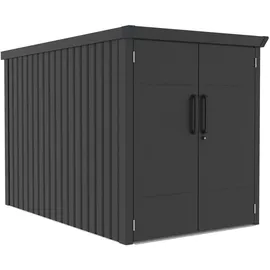 Westmann Fahrradgarage Velos 1 schwarz, BxHxT: 133 x 151 x 222 cm
