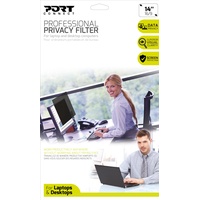 Port Designs Privacy Filter 2D Rahmenloser Blickschutzfilter 35,6 cm (14")