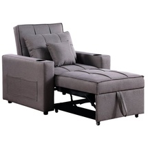 Hti-Living HTI-Living, Sessel, Relaxsessel Maritta Dunkelgrau