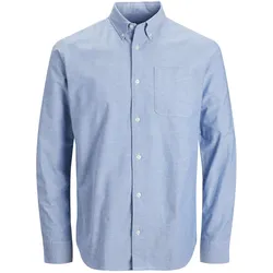 Jack & Jones Hemd BROOK Slimfit Langarmhemd mit Button-Down-Kragen