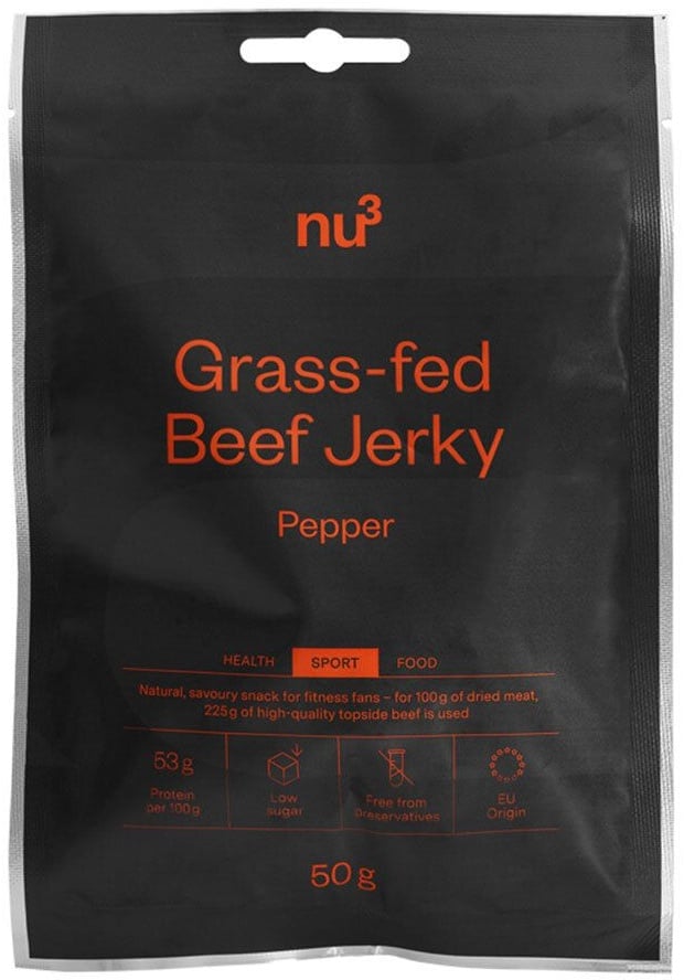 nu3 Beef Jerky, Pfeffer