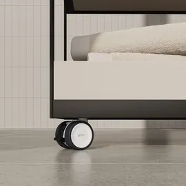 MS Beschläge Ø 50mm Möbelrolle 50kg Traglast Feststellbremse